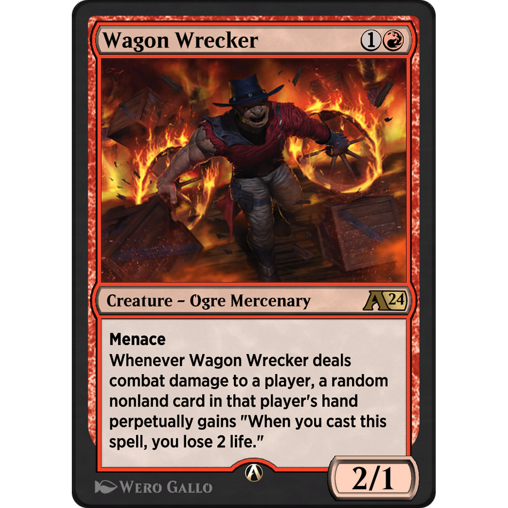 Wagon Wrecker (YOTJ-015) - Alchemy: Outlaws of Thunder Junction