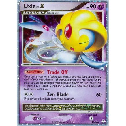 Uxie LV.X 146/146 - Legends Awakened Holofoil