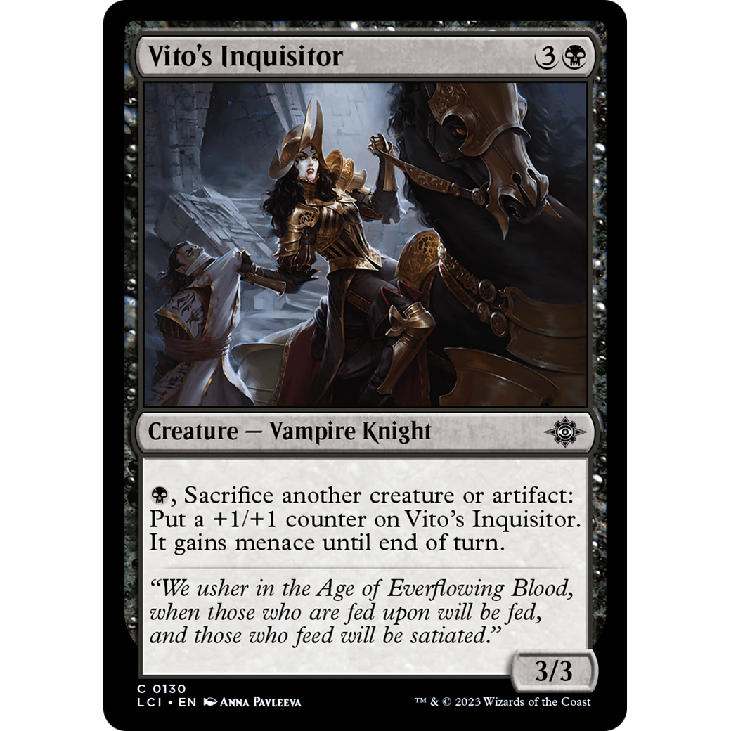 Vito's Inquisitor (LCI-130) - The Lost Caverns of Ixalan