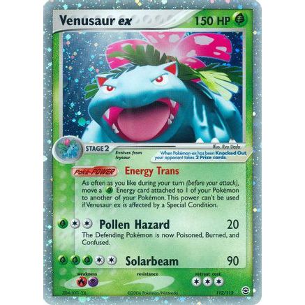 Venusaur ex 112/112 - FireRed & LeafGreen Holofoil