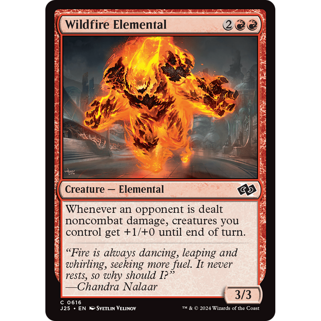 Wildfire Elemental (J25-616) - Foundations Jumpstart