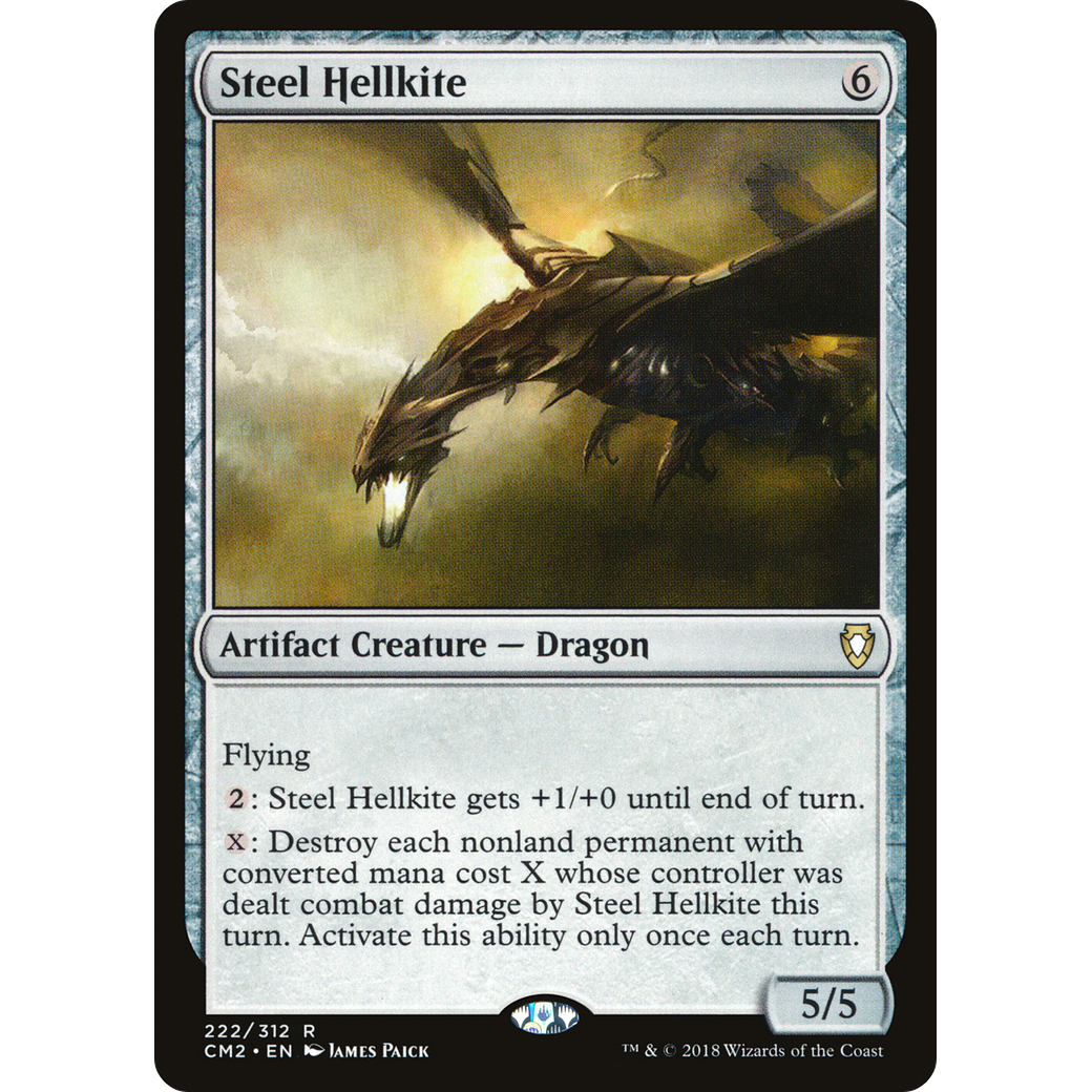Steel Hellkite (CM2-222) - Commander Anthology Volume II