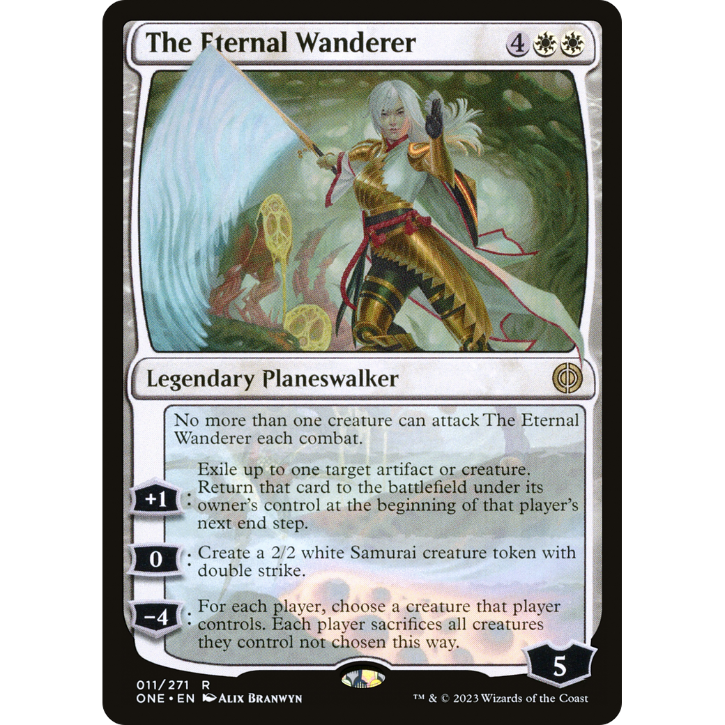 The Eternal Wanderer (ONE-011) - Phyrexia: All Will Be One