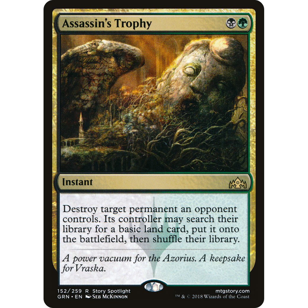Assassin's Trophy (GRN-152) - Guilds of Ravnica