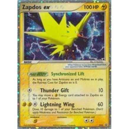 Zapdos ex - 033 (EX Collector's Window Tins) 33/40 - Nintendo Promos Holofoil