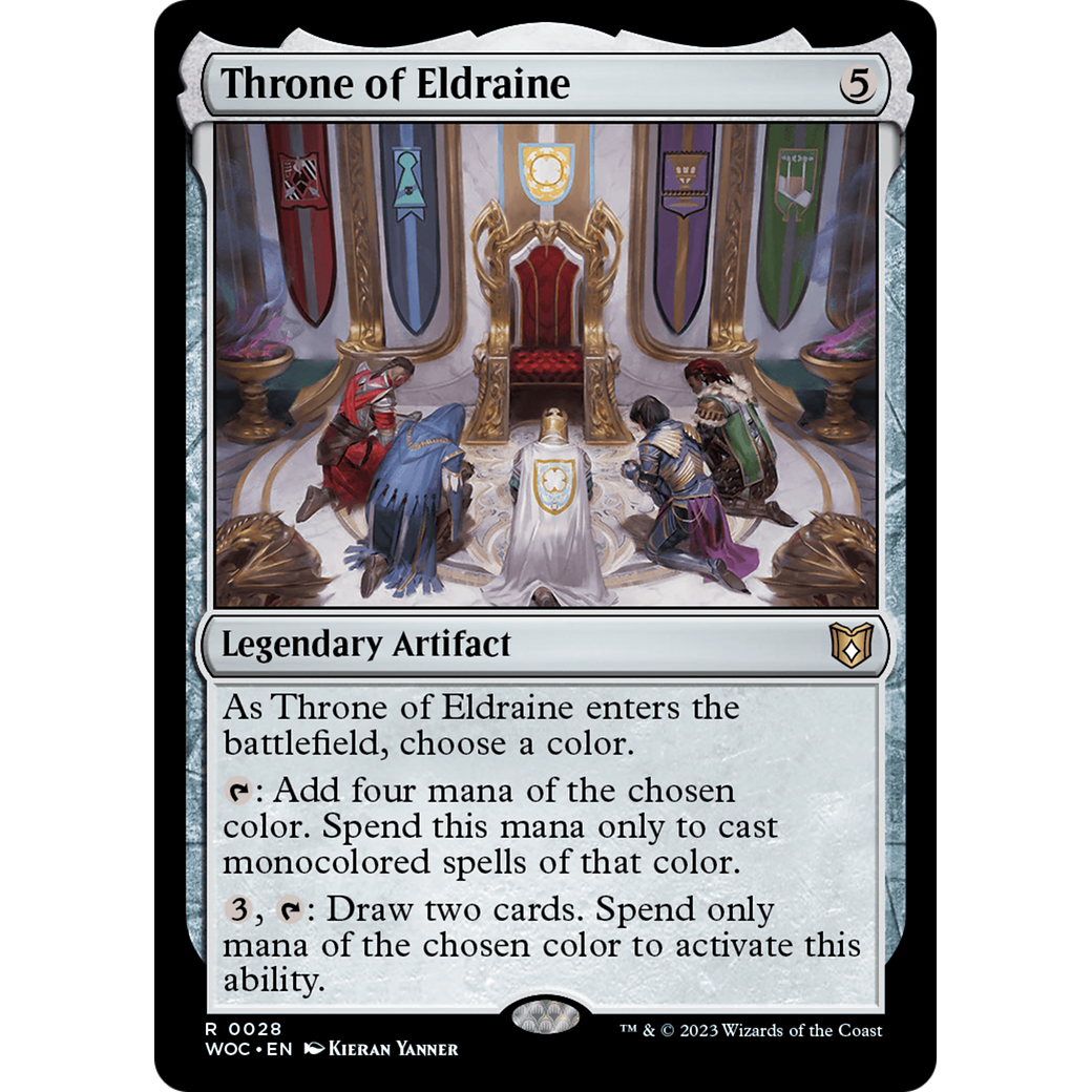 Throne of Eldraine (WOC-028) - Wilds of Eldraine Commander Foil