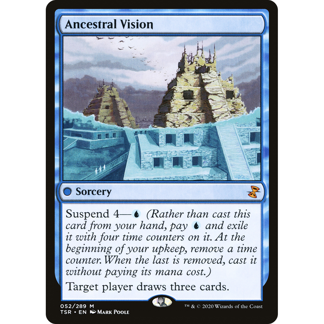 Ancestral Vision (TSR-052) - Time Spiral Remastered Foil