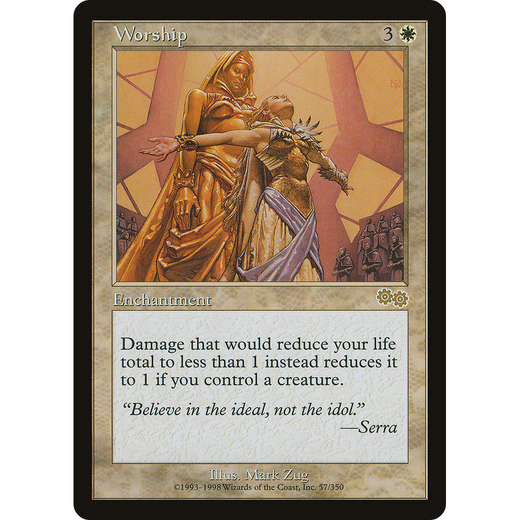 Worship (USG-057) - Urza's Saga