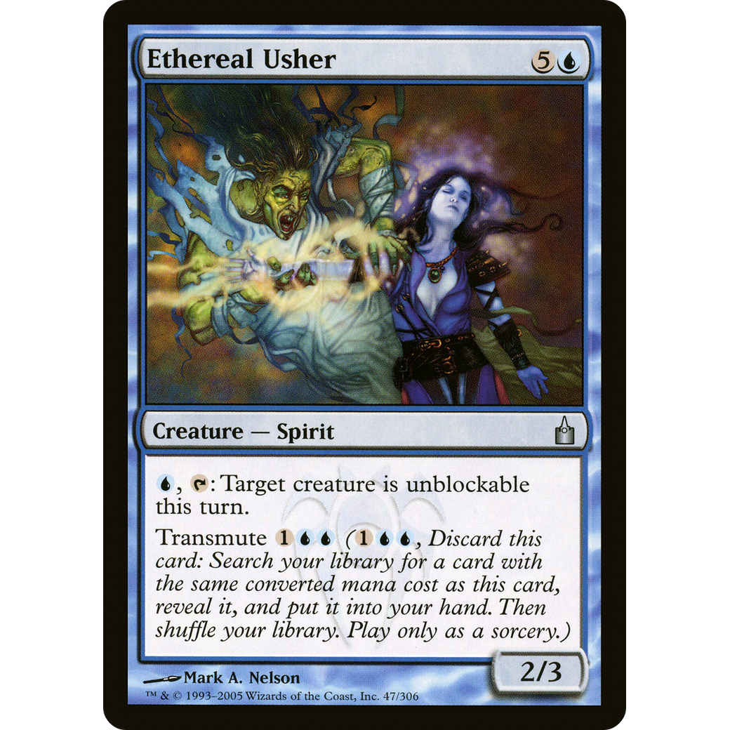Ethereal Usher (RAV-047) - Ravnica: City of Guilds Foil