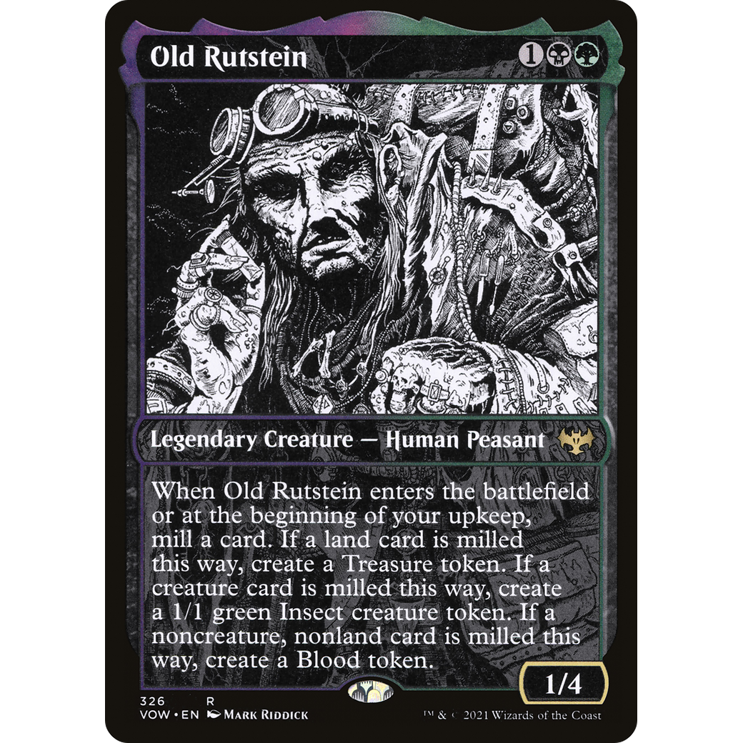 Old Rutstein (Showcase) (VOW-326) - Innistrad: Crimson Vow: (Showcase) Foil