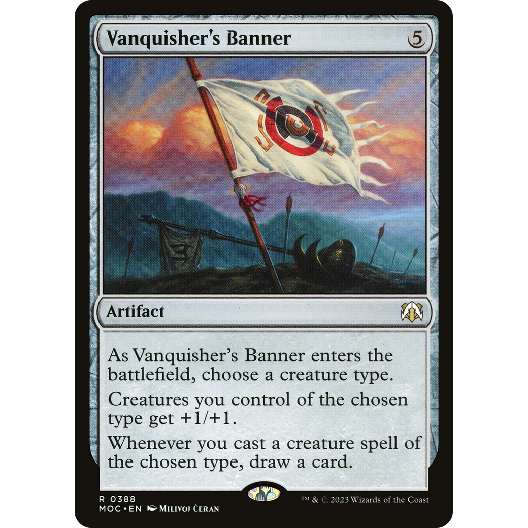Vanquisher's Banner (MOC-388) - March of the Machine Commander