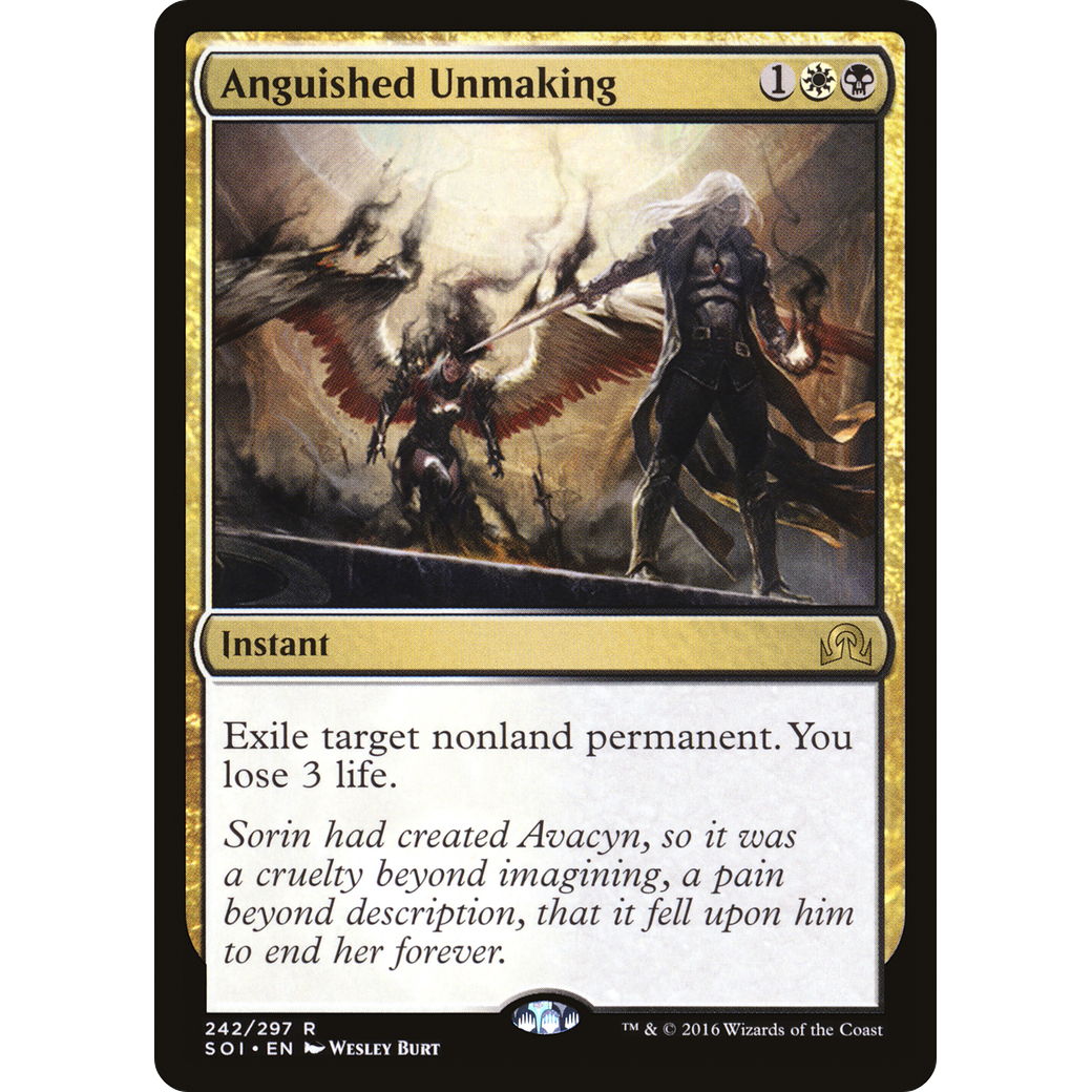 Anguished Unmaking (SOI-242) - Shadows over Innistrad Foil