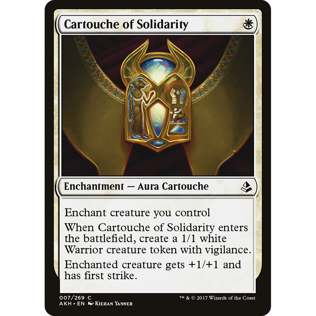 Cartouche of Solidarity (AKH-007) - Amonkhet