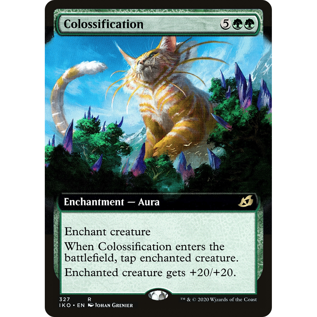 Colossification (Extended Art) (IKO-327) - Ikoria: Lair of Behemoths: (Extended Art) Foil