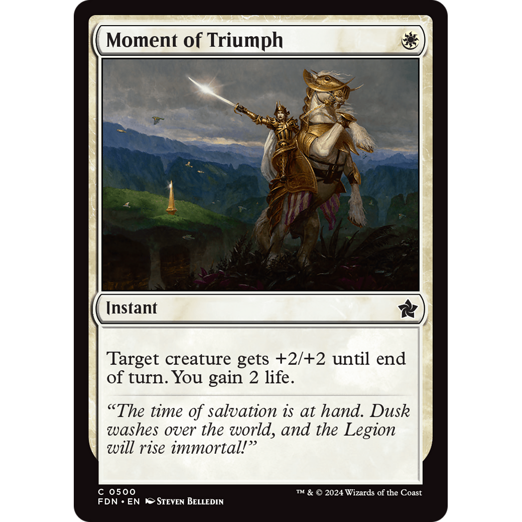 Moment of Triumph (FDN-500) - Foundations