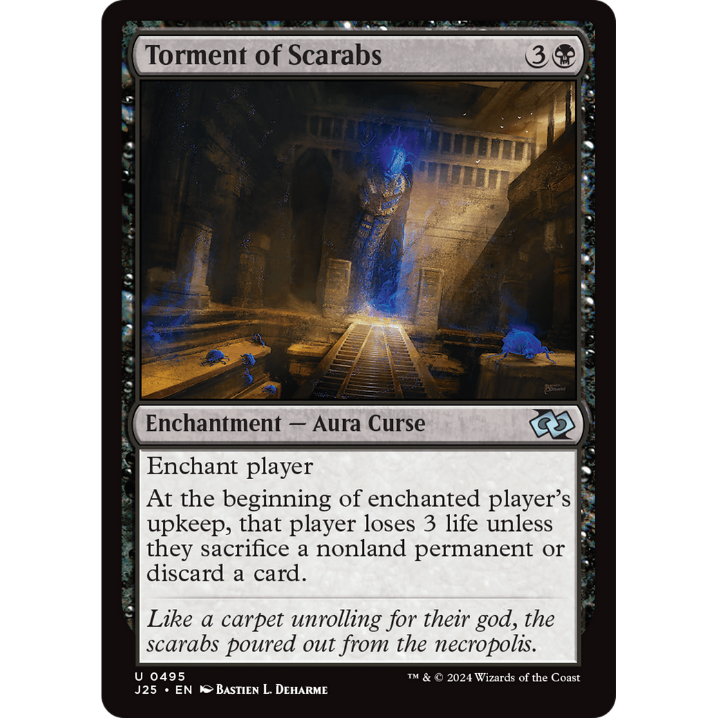 Torment of Scarabs (J25-495) - Foundations Jumpstart