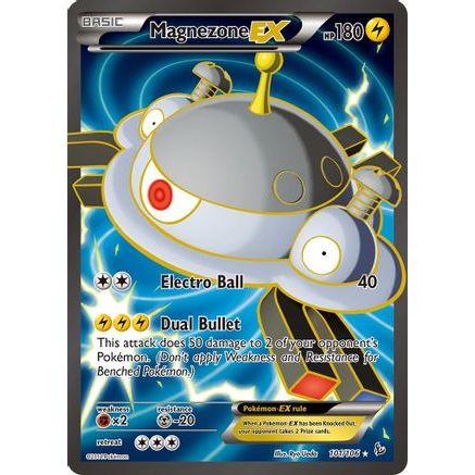 Magnezone EX (101 Full Art) 101/106 - XY Flashfire Holofoil