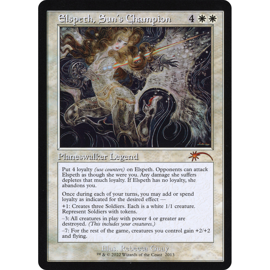 Elspeth, Sun's Champion (SLC-2013) - Secret Lair Countdown Kit