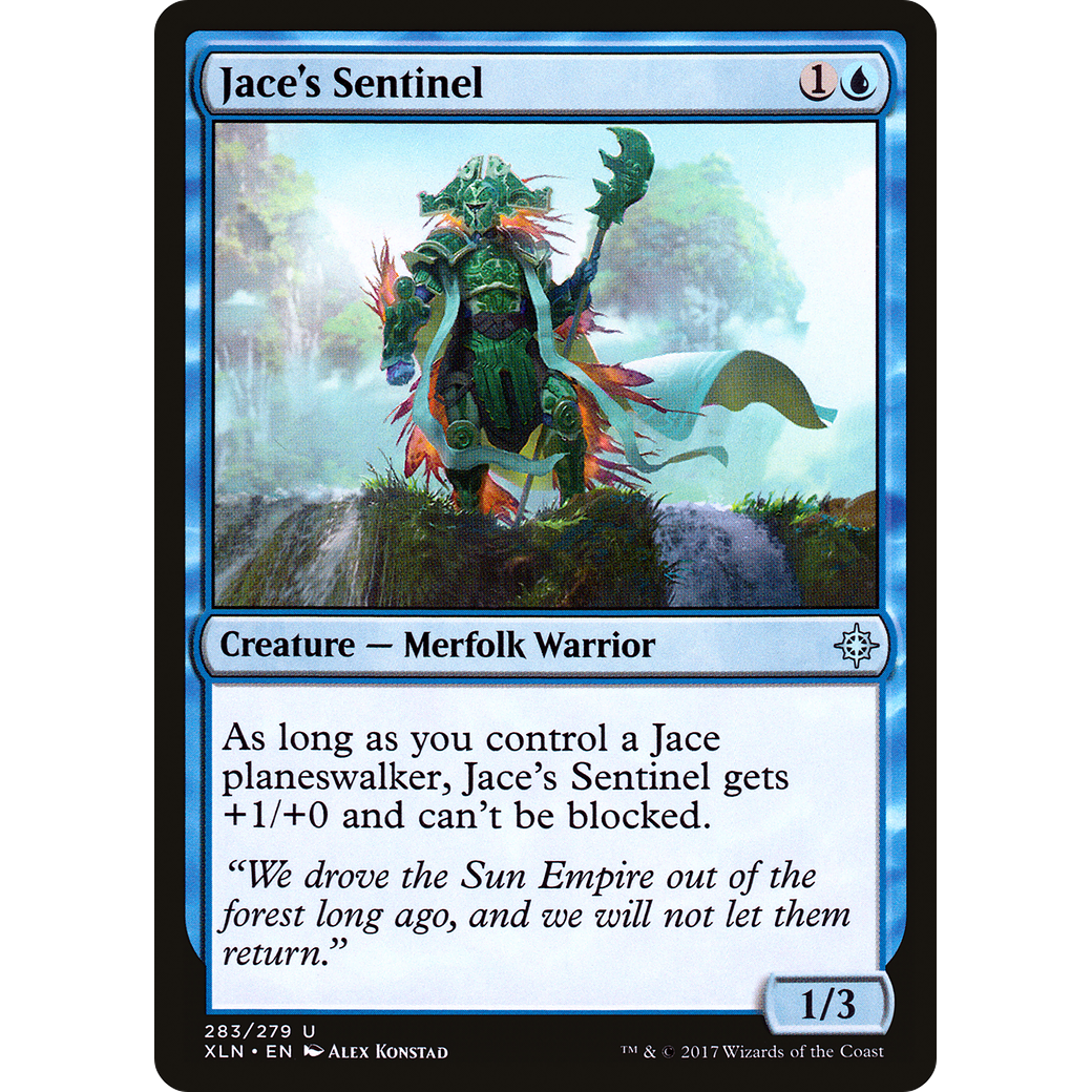 Jace's Sentinel (XLN-283) - Ixalan Foil