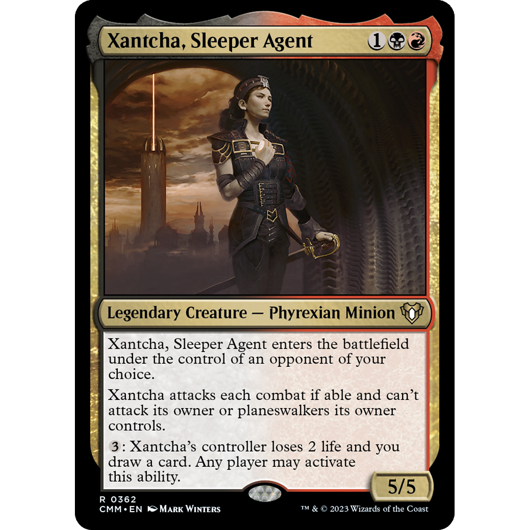 Xantcha, Sleeper Agent (CMM-362) - Commander Masters