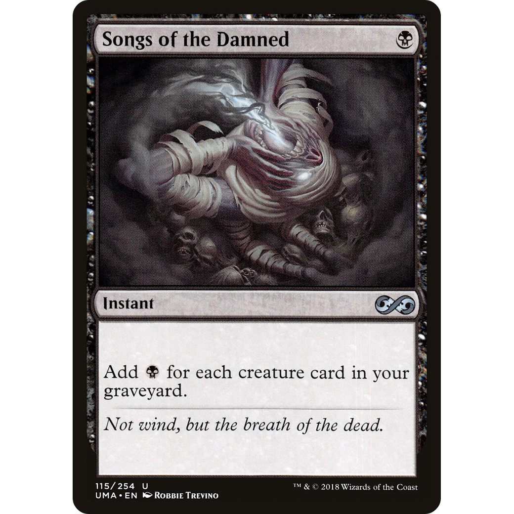 Songs of the Damned (UMA-115) - Ultimate Masters Foil