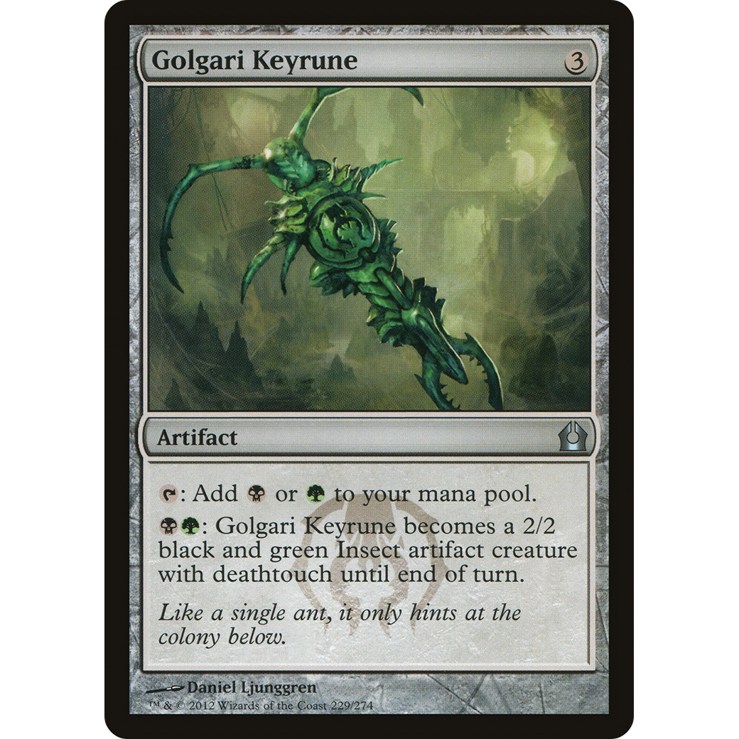 Golgari Keyrune (RTR-229) - Return to Ravnica