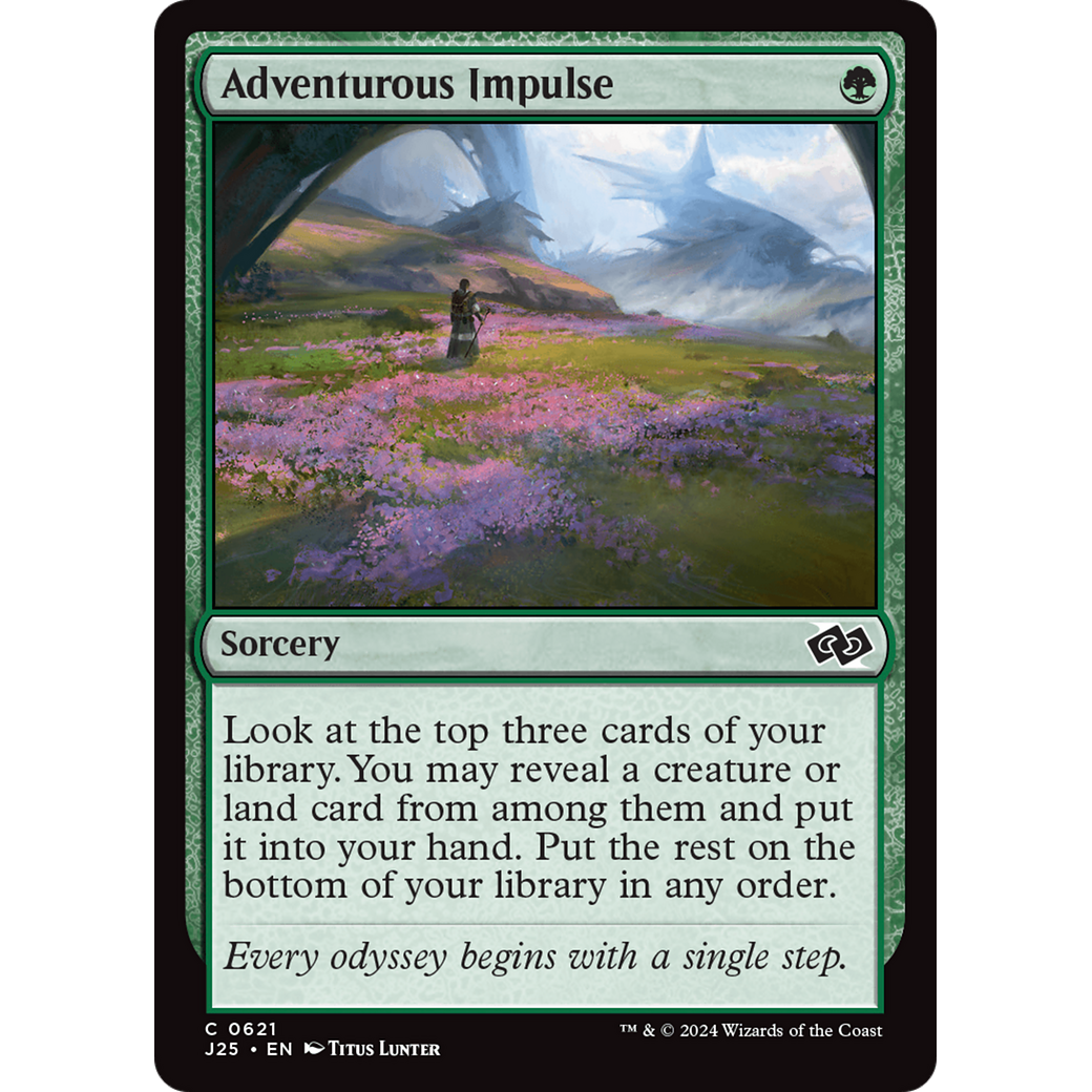 Adventurous Impulse (J25-621) - Foundations Jumpstart