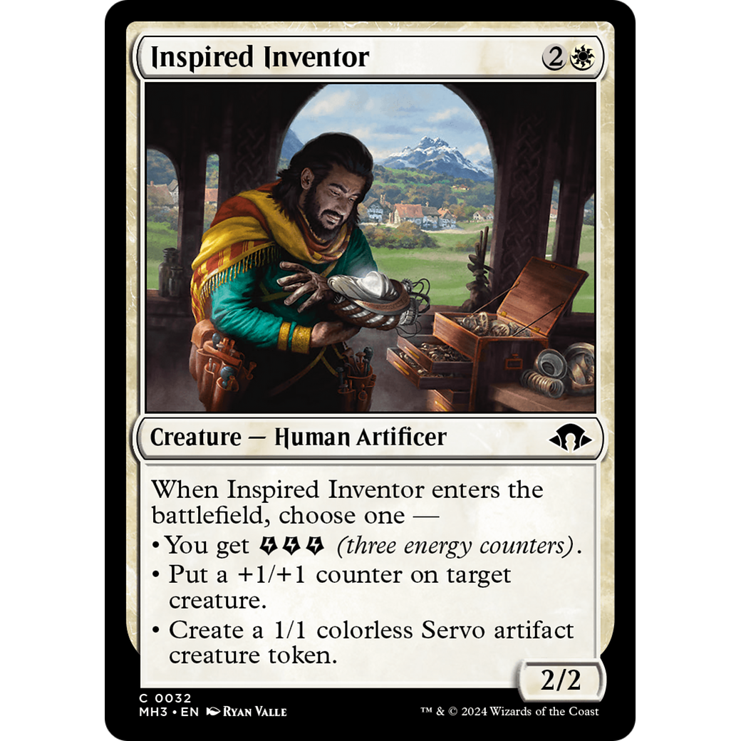 Inspired Inventor (MH3-032) - Modern Horizons 3 Foil