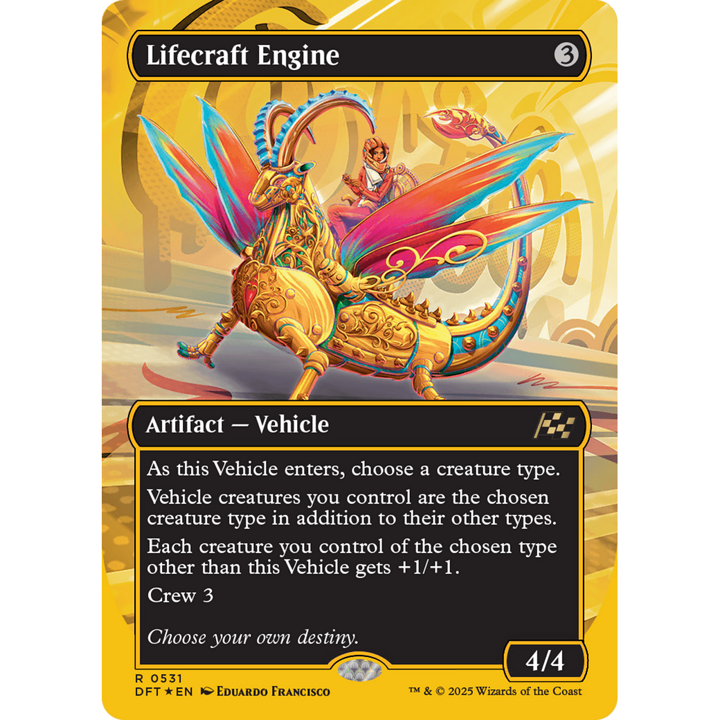 Lifecraft Engine (DFT-531) - Aetherdrift (Borderless) Foil