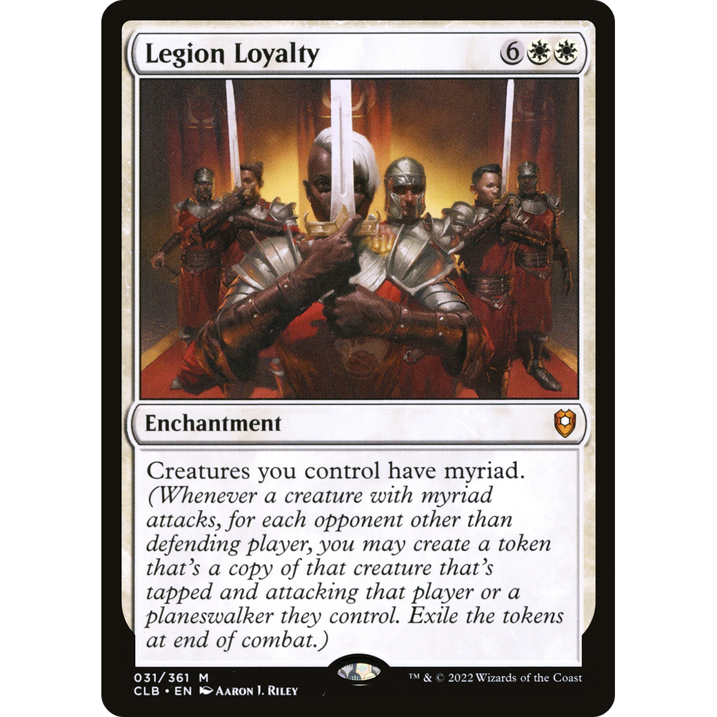 Legion Loyalty (CLB-031) - Commander Legends: Battle for Baldur's Gate Foil