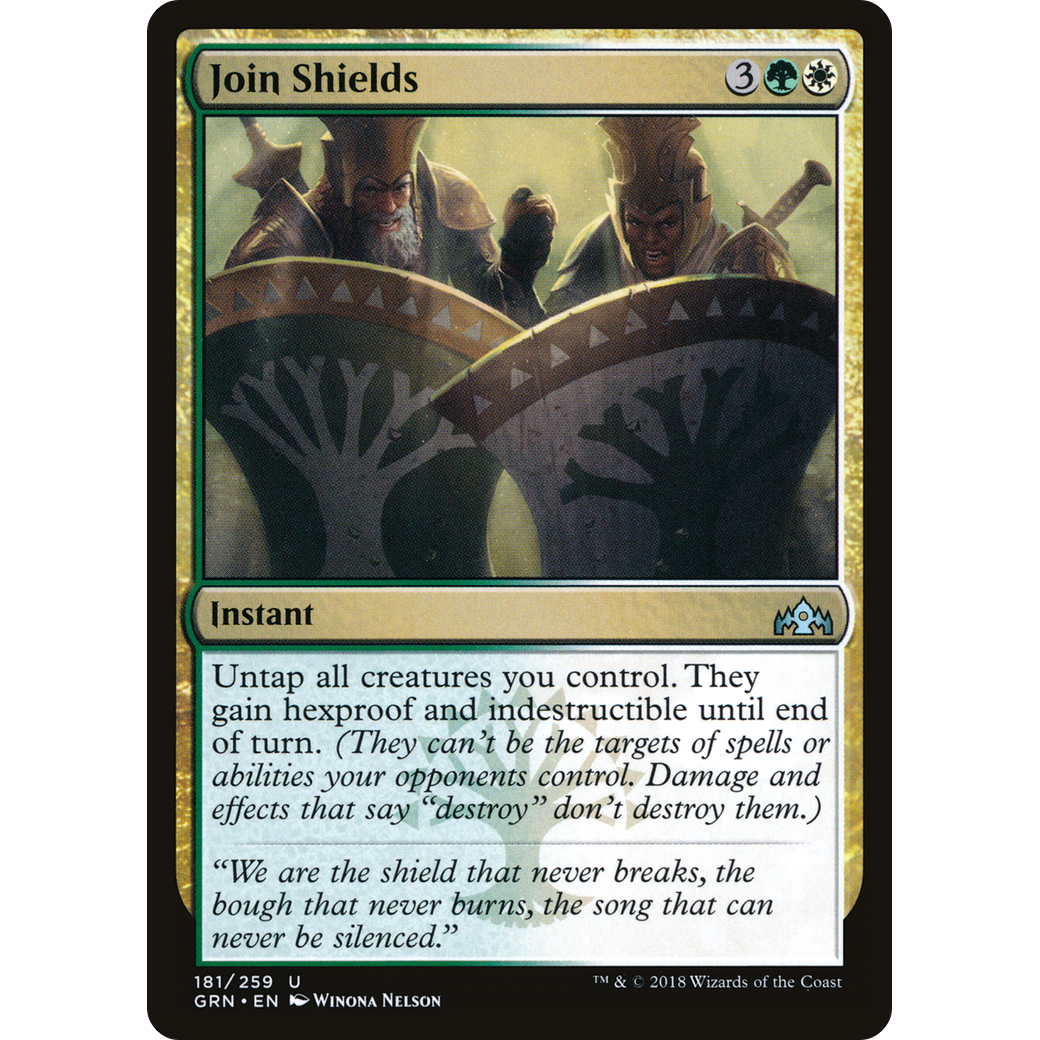 Join Shields (GRN-181) - Guilds of Ravnica Foil