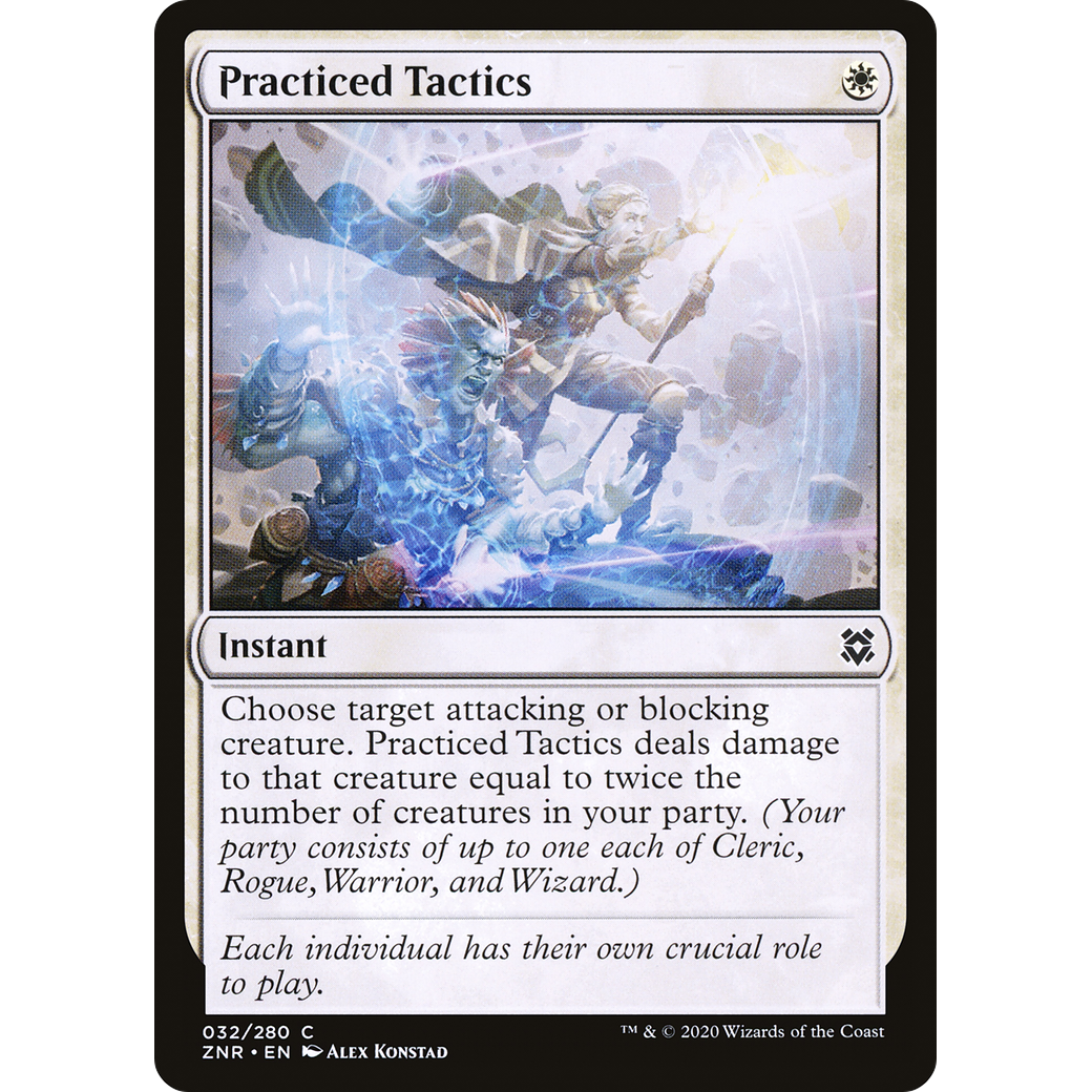 Practiced Tactics (ZNR-032) - Zendikar Rising Foil