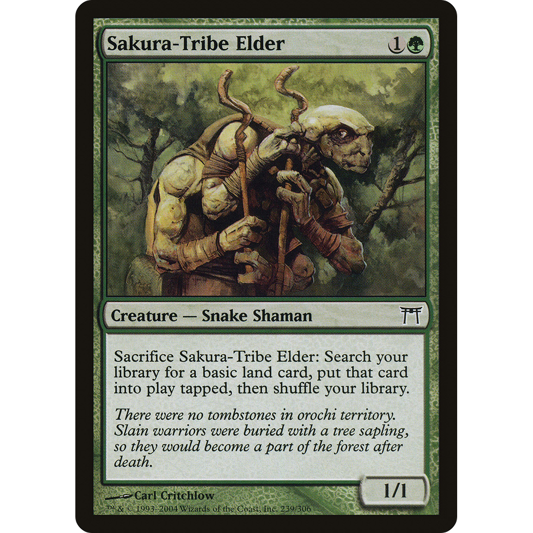Sakura-Tribe Elder (CHK-239) - Champions of Kamigawa Foil