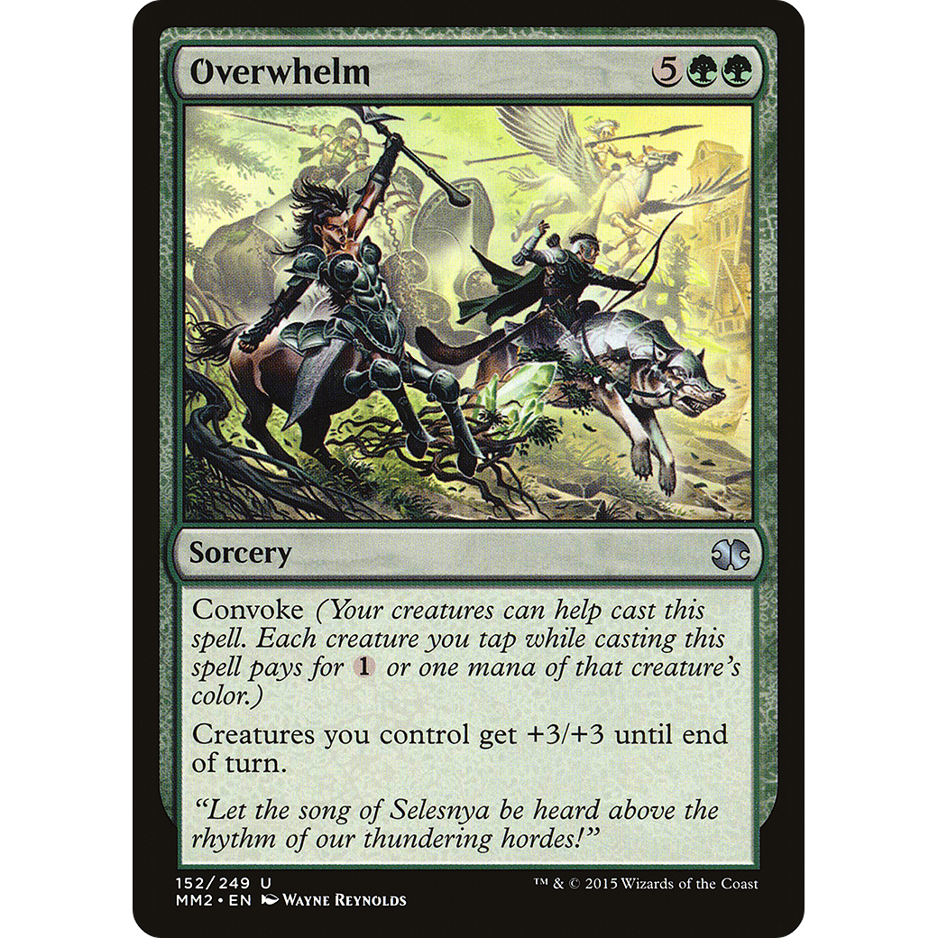 Overwhelm (MM2-152) - Modern Masters 2015