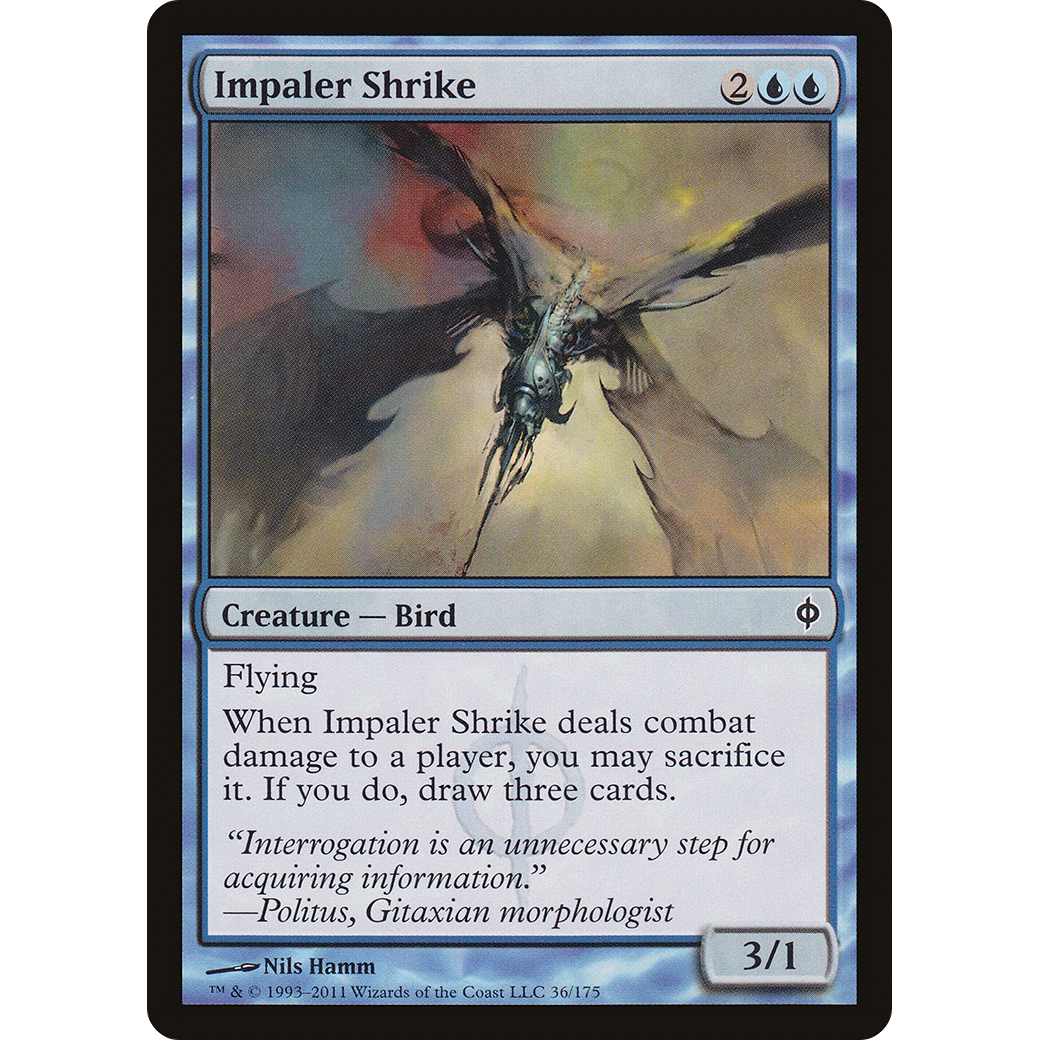 Impaler Shrike (NPH-036) - New Phyrexia Foil
