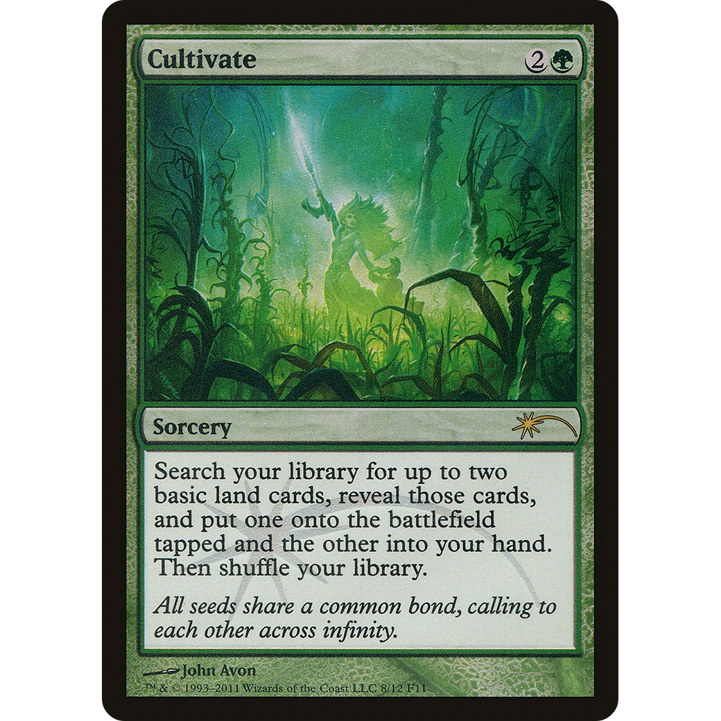 Cultivate (FNM-008) - Friday Night Magic 2011 Foil