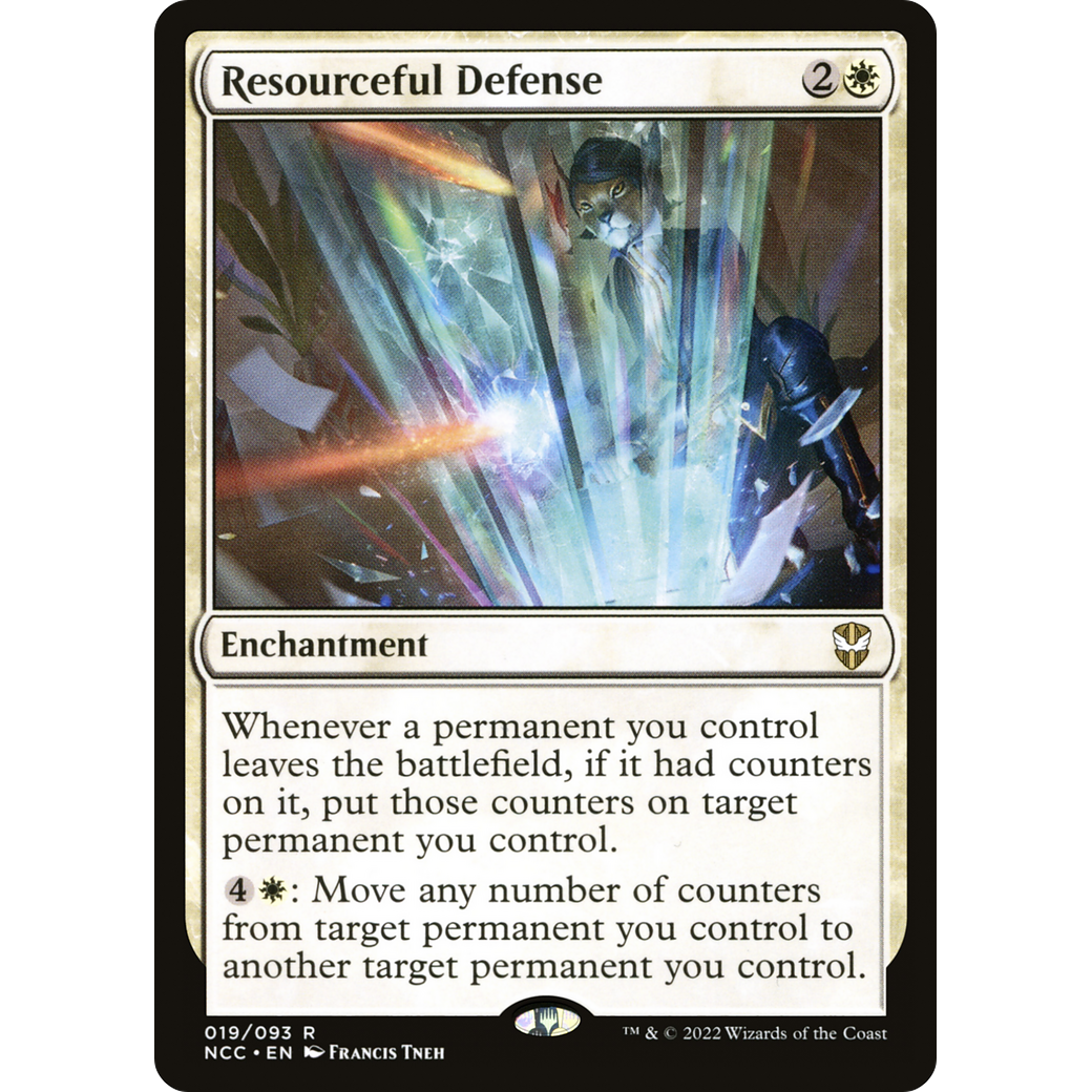Resourceful Defense (NCC-019) - New Capenna Commander