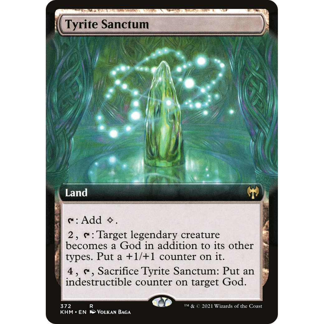 Tyrite Sanctum (Extended Art) (KHM-372) - Kaldheim: (Extended Art) Foil