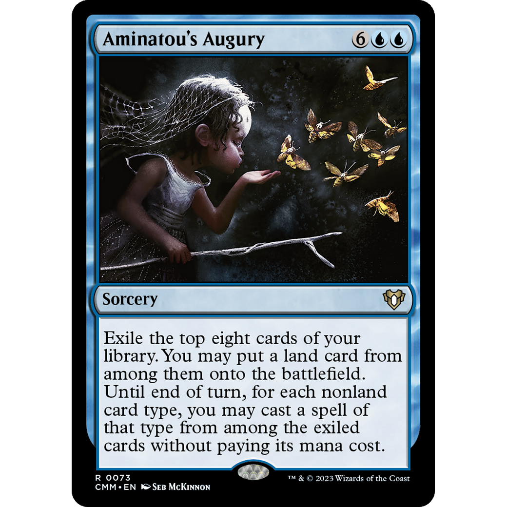 Aminatou's Augury (CMM-073) - Commander Masters
