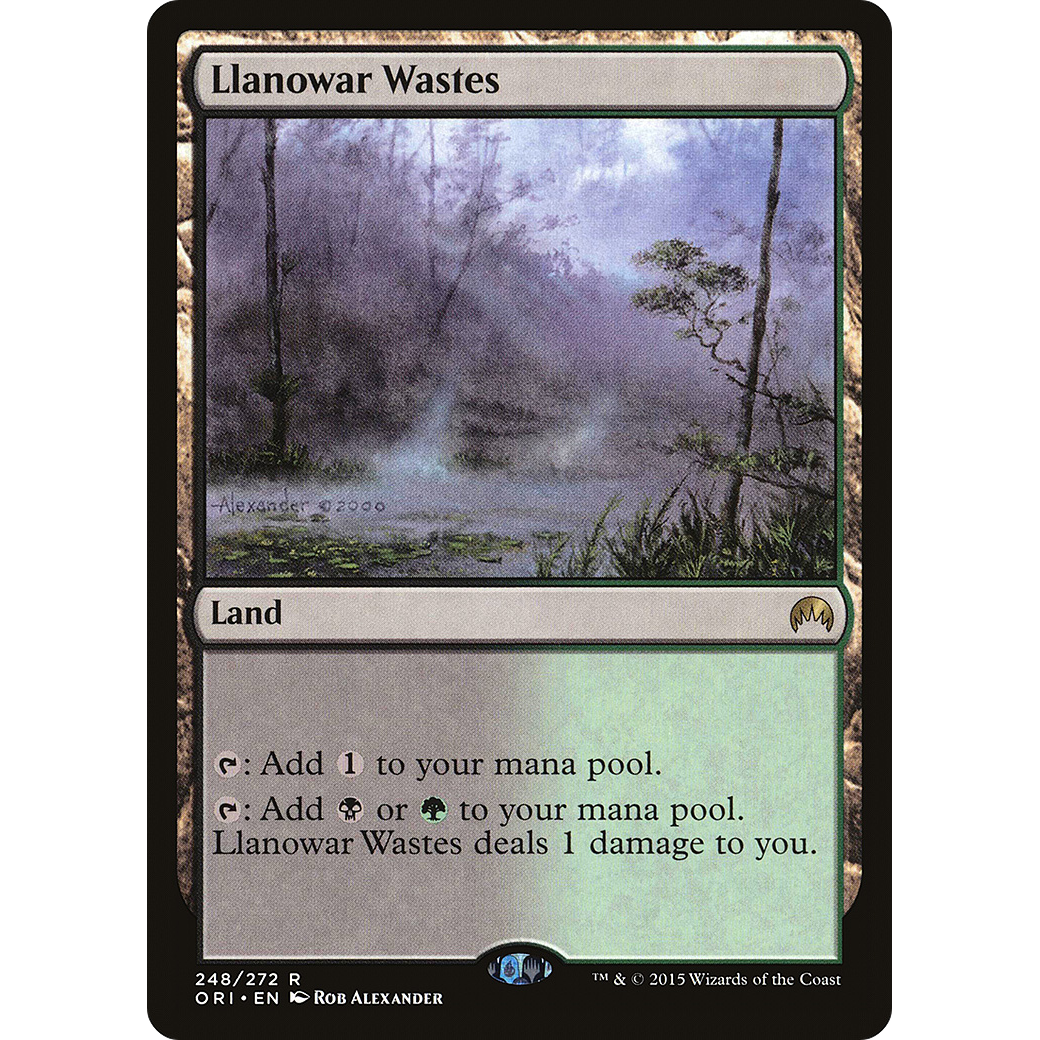 Llanowar Wastes (ORI-248) - Magic Origins