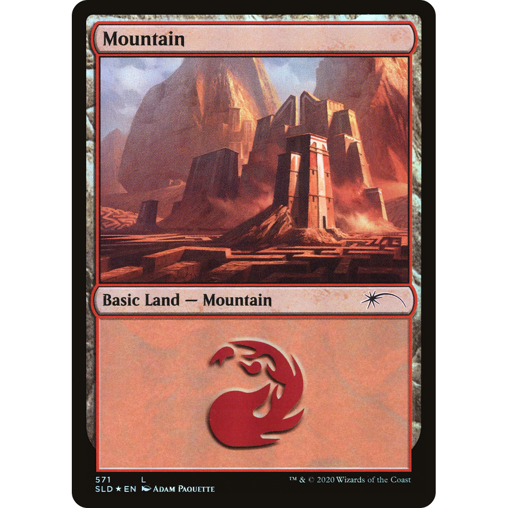 Mountain (571) (SLD-571) - Secret Lair Drop Foil