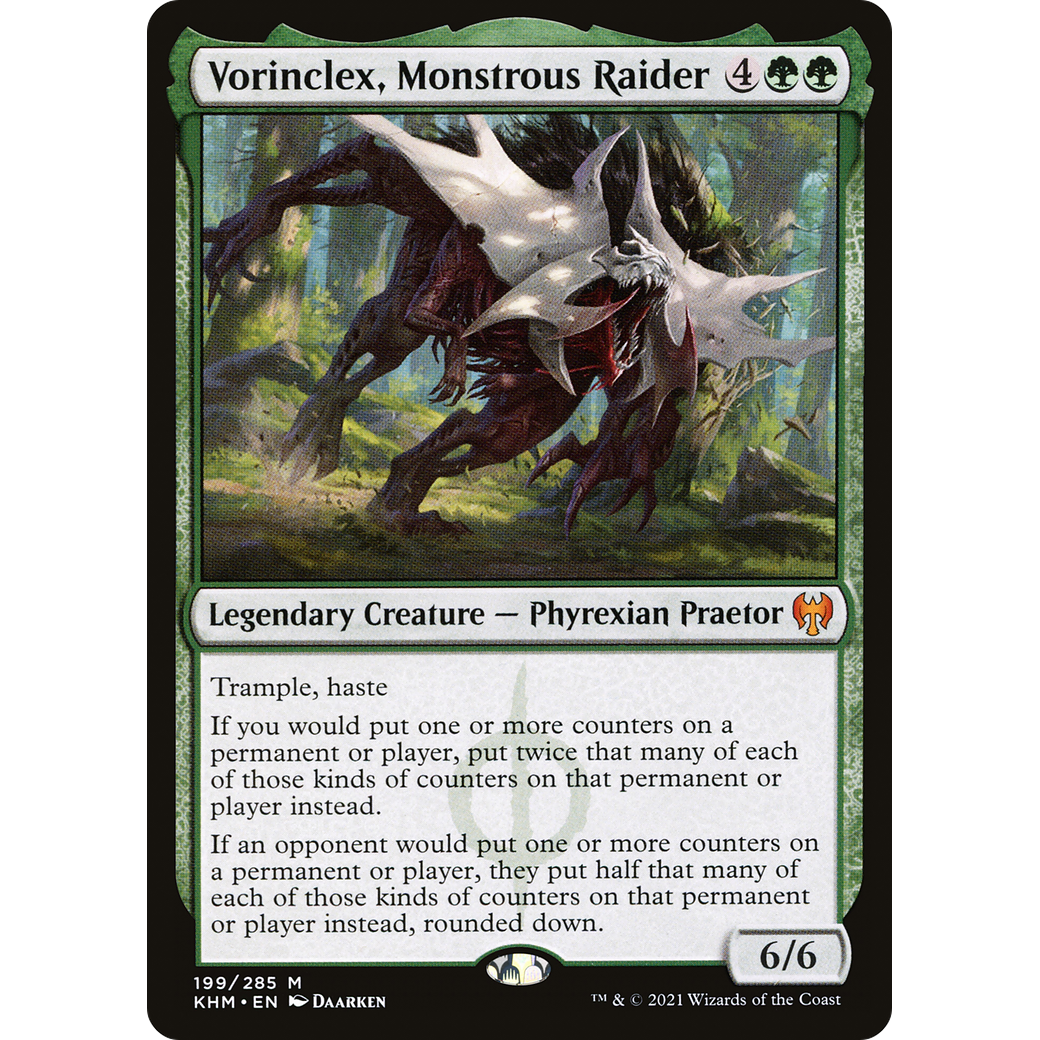 Vorinclex, Monstrous Raider (KHM-199) - Kaldheim Foil