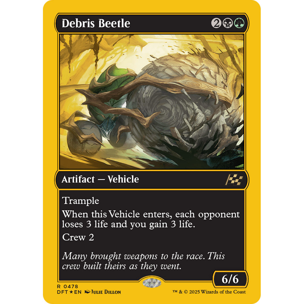 Debris Beetle (DFT-478) - Aetherdrift Foil