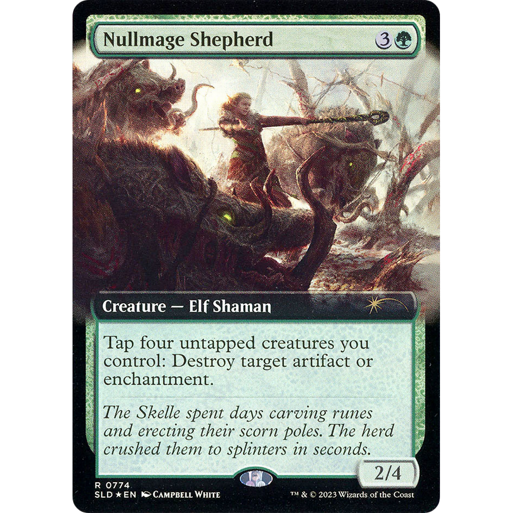 Nullmage Shepherd (Extended Art) (SLD-774) - Secret Lair Drop: (Extended Art) Foil