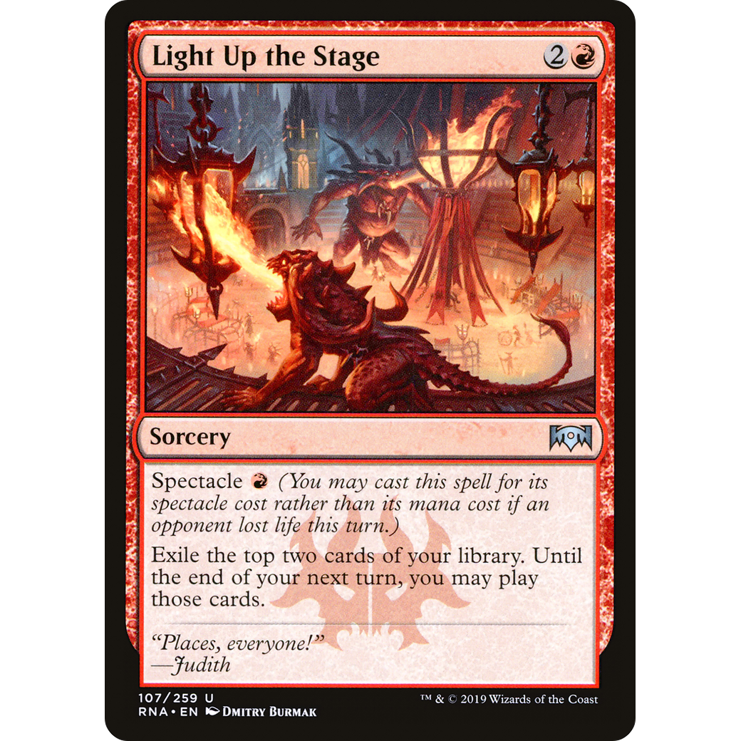 Light Up the Stage (RNA-107) - Ravnica Allegiance