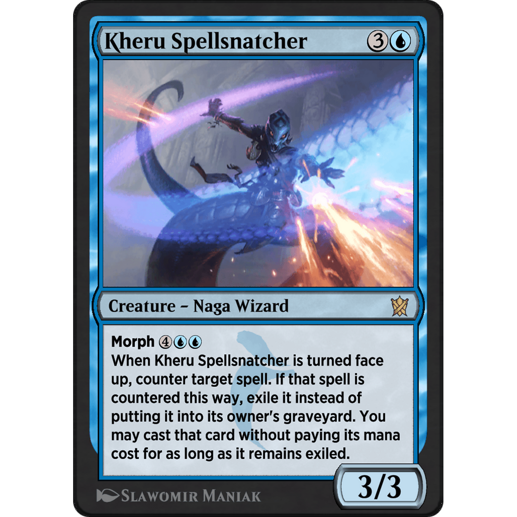 Kheru Spellsnatcher (KTK-45Y) - Khans of Tarkir