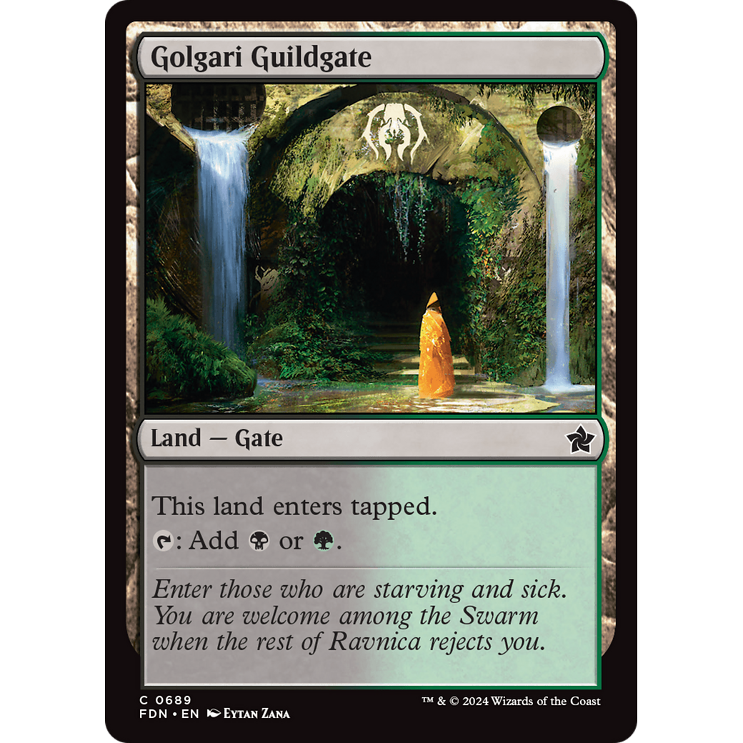 Golgari Guildgate (FDN-689) - Foundations