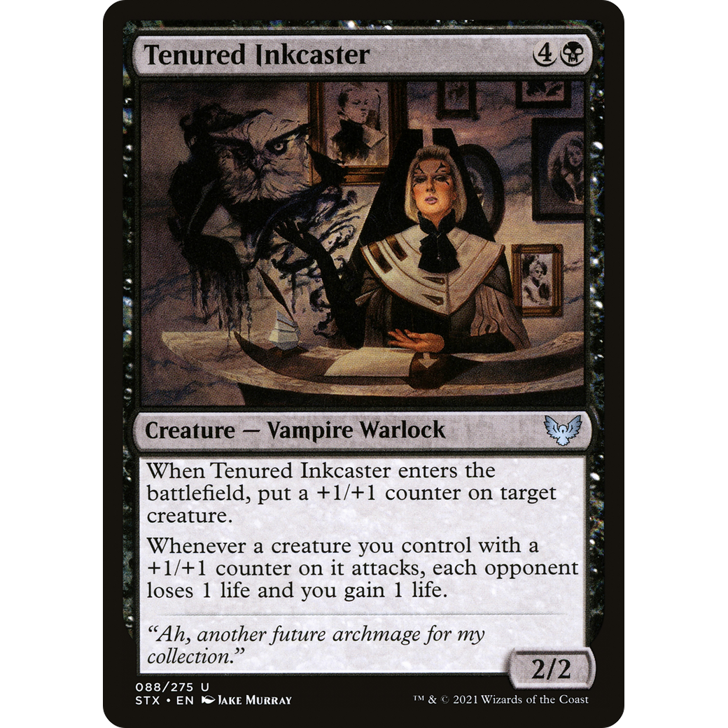 Tenured Inkcaster (STX-088) - Strixhaven: School of Mages Foil