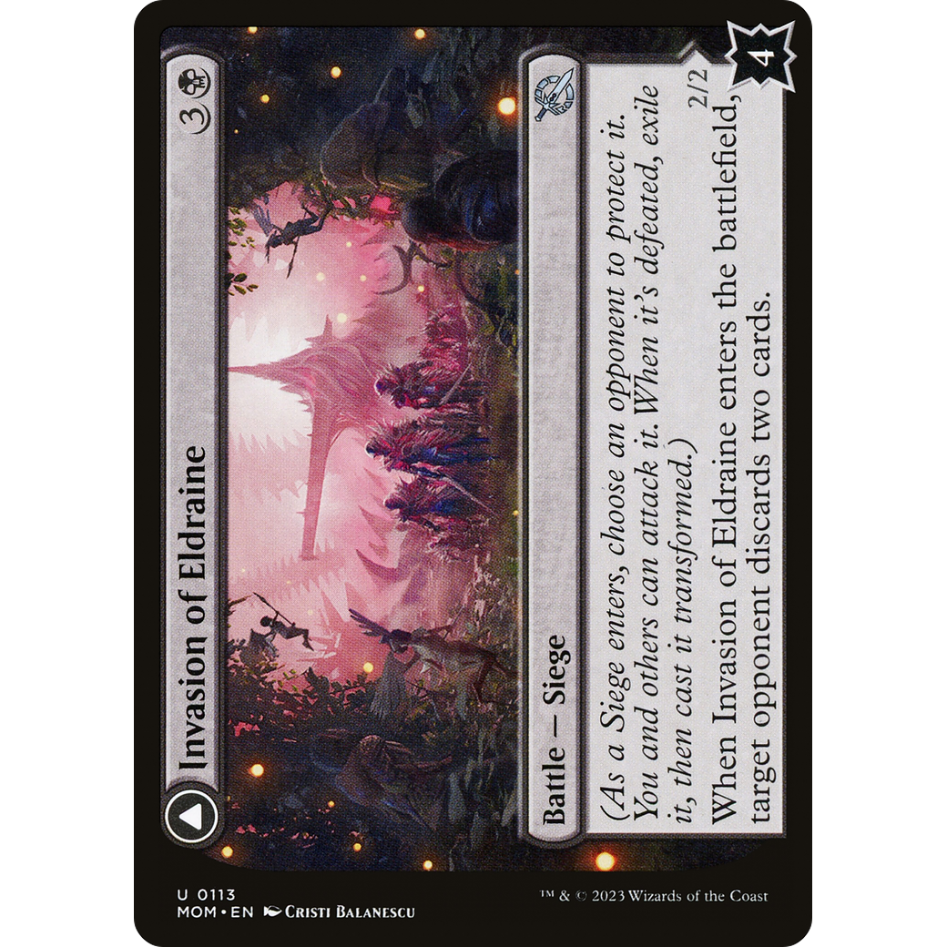 Invasion of Eldraine // Prickle Faeries (MOM-113) - March of the Machine