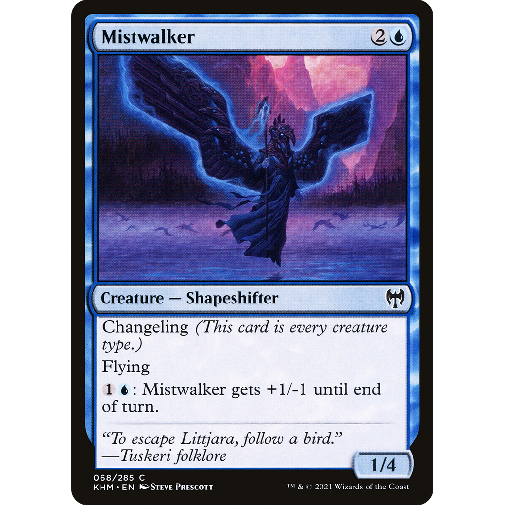 Mistwalker (KHM-068) - Kaldheim Foil